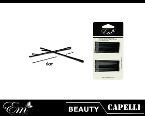 FERMAGLI PER CAPELLI 6cm 26PZ  retta