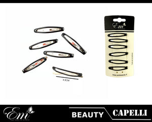 FERMAGLI PER CAPELLI 4CM 6PZ