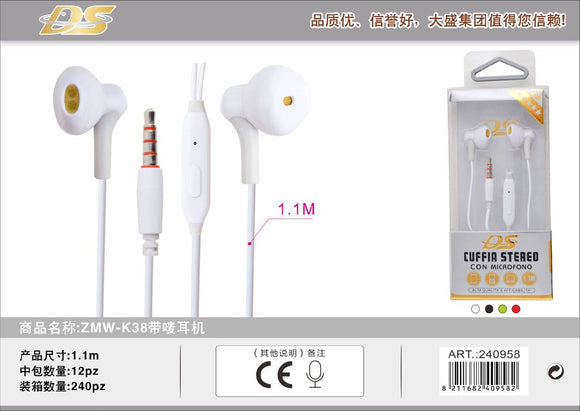 CUFFIA STEREO C/MICROFONO