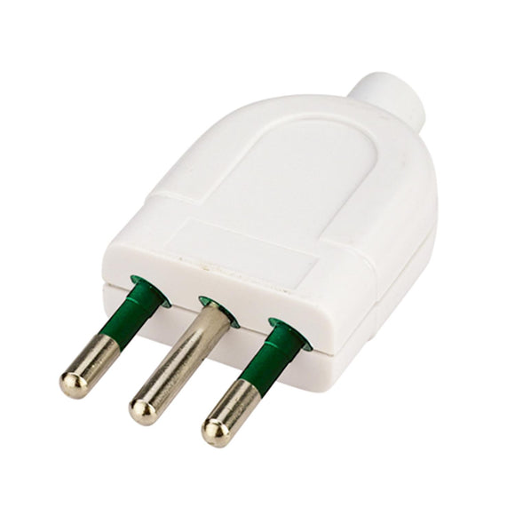 WIRABLE PLUG 10A WHITE