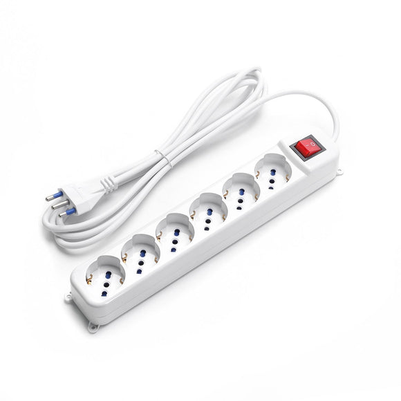 6-WAY SOCKET-OUTLET 3G1.0m 1.5M