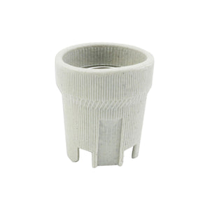 E27 ceramiche del supporto della lampada(Bianco)