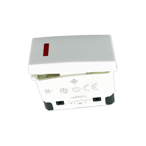 ONE WAY SWITCH ROCKER WITH PILOT LIGHT