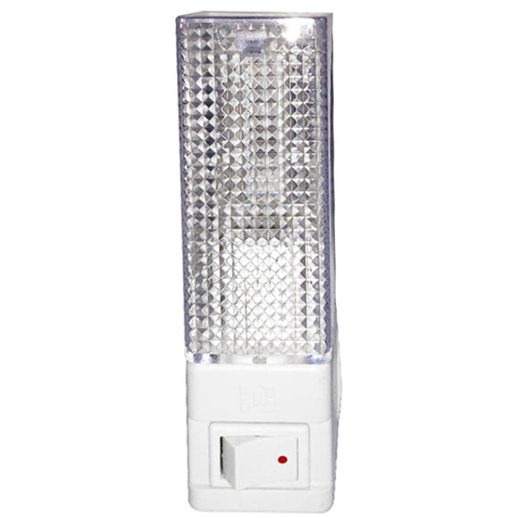 Luce notturna(4W,6400K,Interruttore controllo pulsante acceso, spento,Controllo allinterrutore)