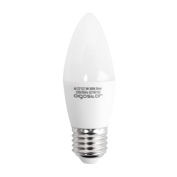 LED A5 C37 E27 9W 6400K
