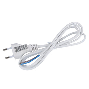 POWER CORD 2X0.75M 1.5M WHITE