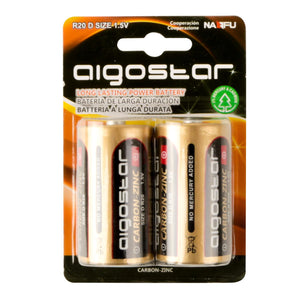 CARBON-ZINC BATTERY 1.5V R20D 2B