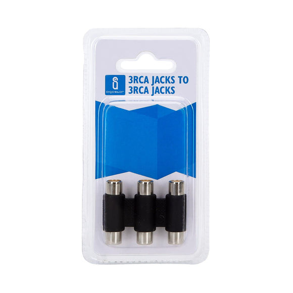 3RCA JACKS TO 3RCA JACKS