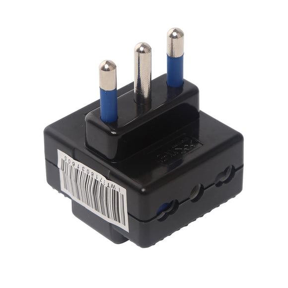 3WAYS ADAPTOR 16A BLACK