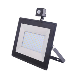 LED SENSOR SLIM FLOOD LIGHT 100W 4000K