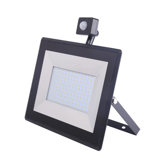 LED SENSOR SLIM FLOOD LIGHT 100W 4000K