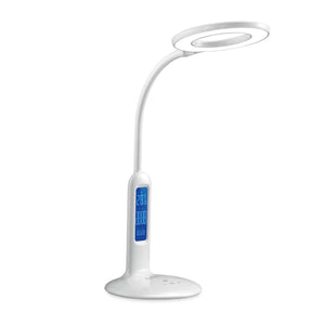 LED TABLE LAMP LIGHT07 WHITE 7W 6500-2700K(Touch&Dimming with calendar function)