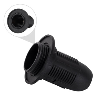 E14 PLASTIC LAMP HOLDER BLACK