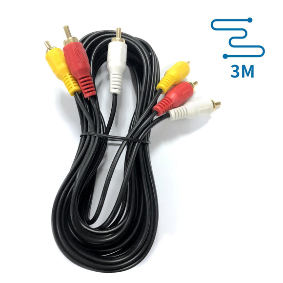 CAVO AUDIO(3M,????3RCA-3RCA,3M)