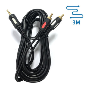 CAVO AUDIO(3M,???3.5?-2RCA,3M)