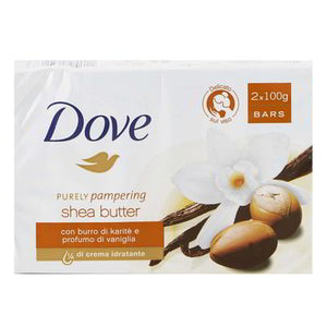 SAPONE DOVE KARITE 2PZ