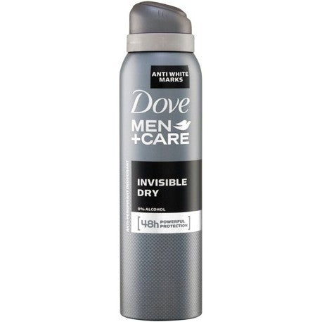 DOVE DEO 150ML SPRAY MEN INVISIBLE DRY