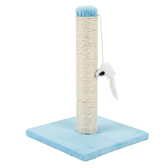 Tiragraffi in sisal(BLU,L25*W25*H35cm,per gatti)