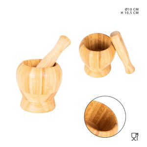 DC CASA MORTAIO BAMBOO D10XH10.5CM